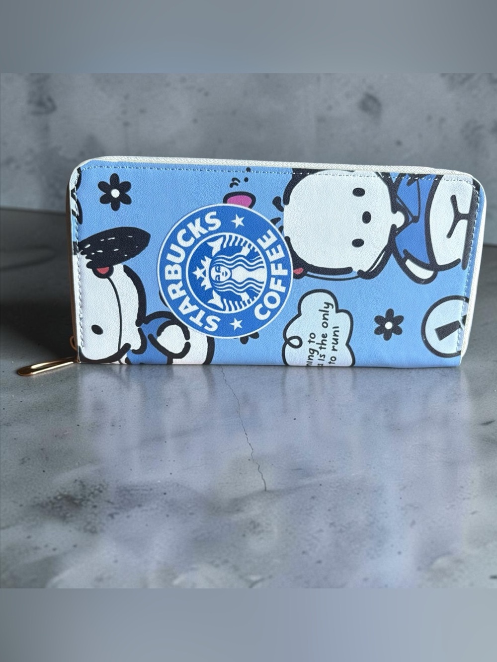 Starbucks Pochacco Zip Wallet